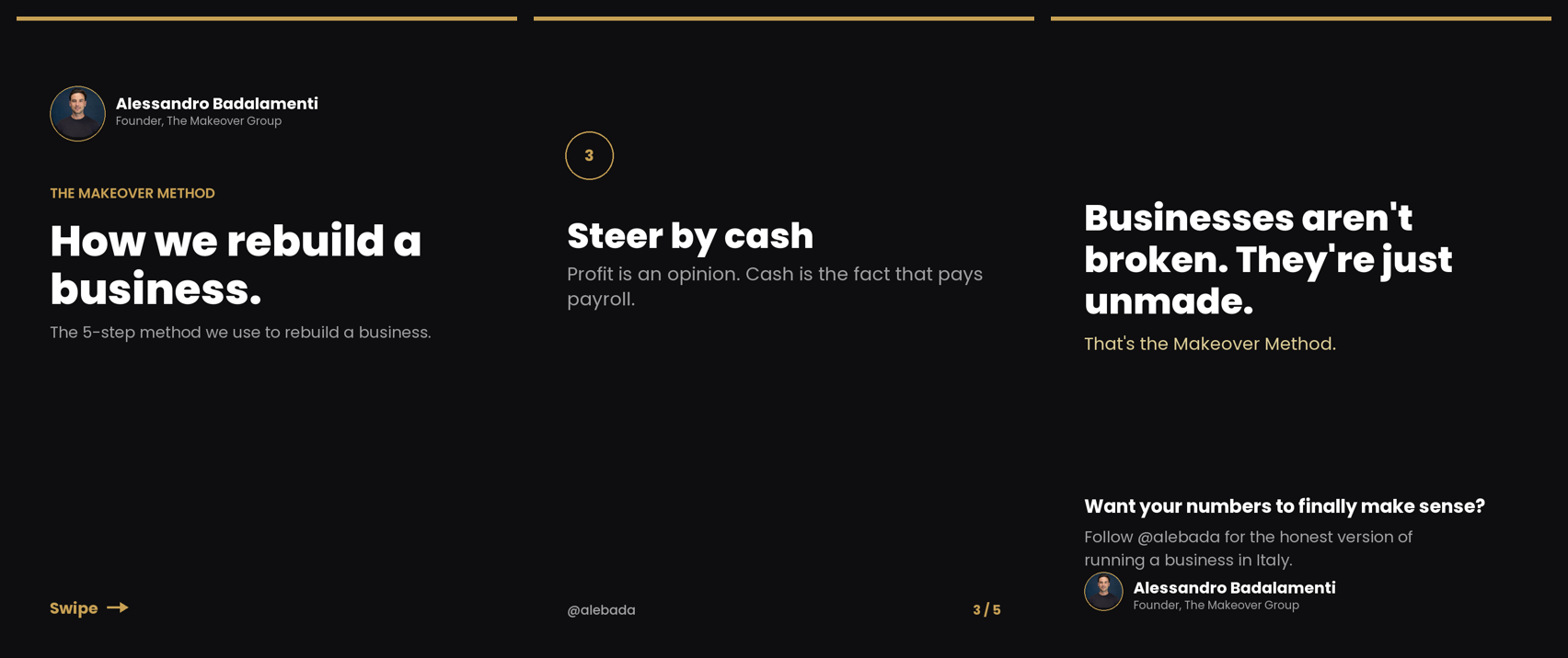 LinkedIn Post #4 — Carousel (PDF · 7 slides)